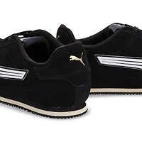 Men's ST Track Lace Up Sneaker - Black/White