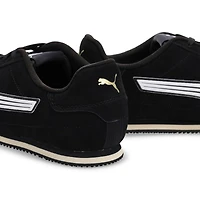 Men's ST Track Lace Up Sneaker - Black/White