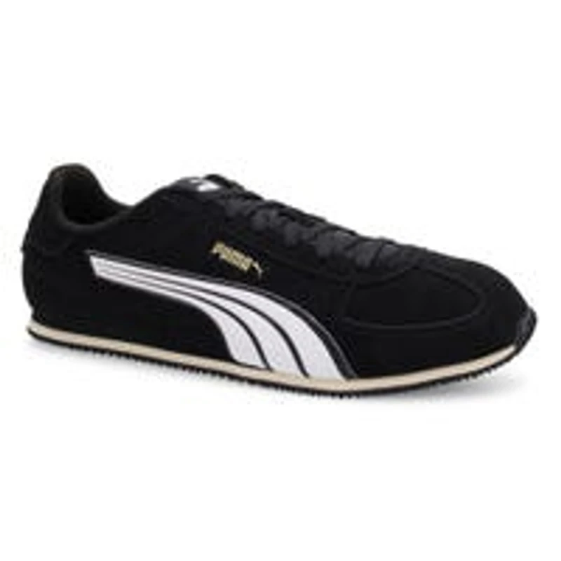 Men's ST Track Lace Up Sneaker - Black/White
