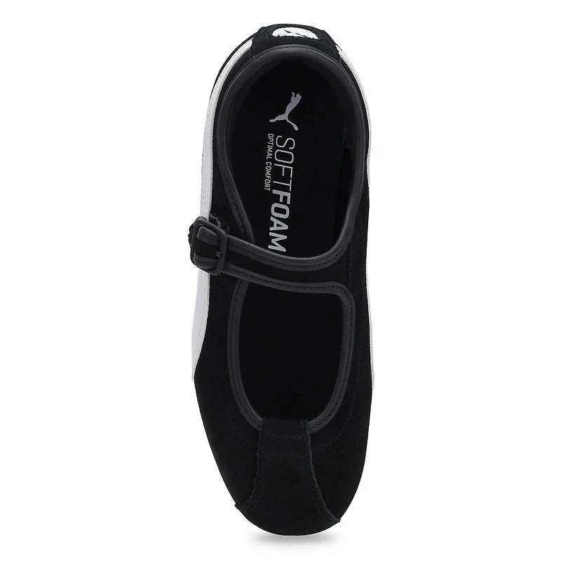 Women's Tacklette Ballet Flat - Black/White