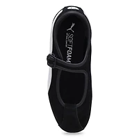 Women's Tacklette Ballet Flat - Black/White