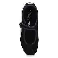 Women's Tacklette Ballet Flat - Black/White