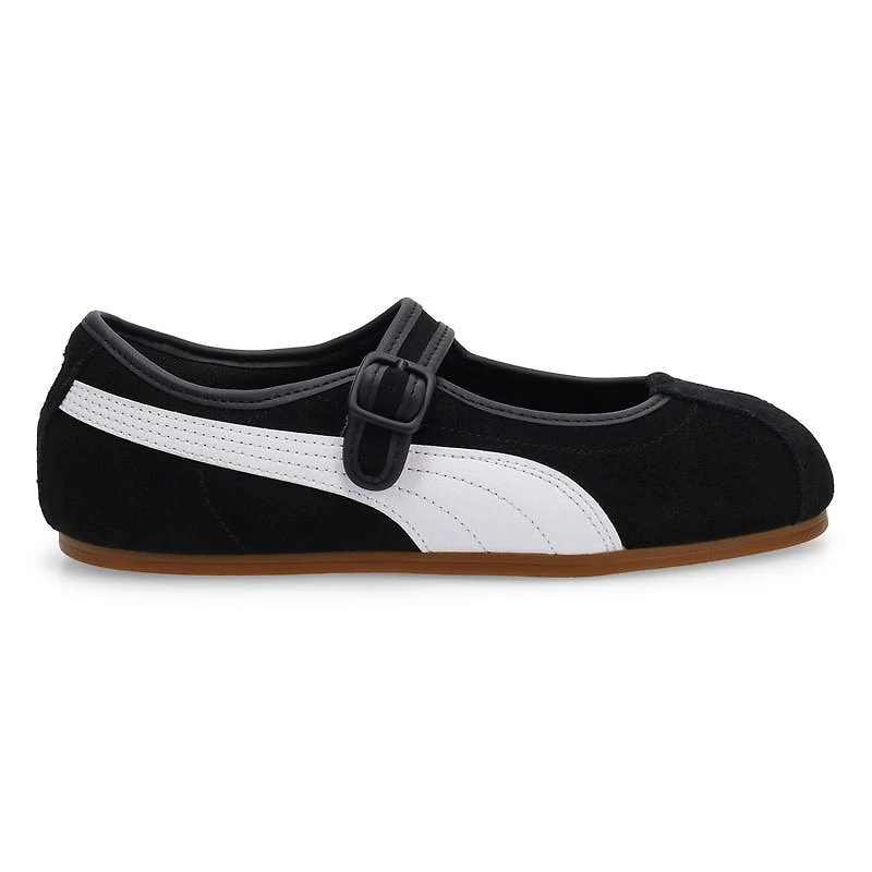 Women's Tacklette Ballet Flat - Black/White