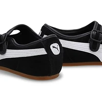 Women's Tacklette Ballet Flat - Black/White