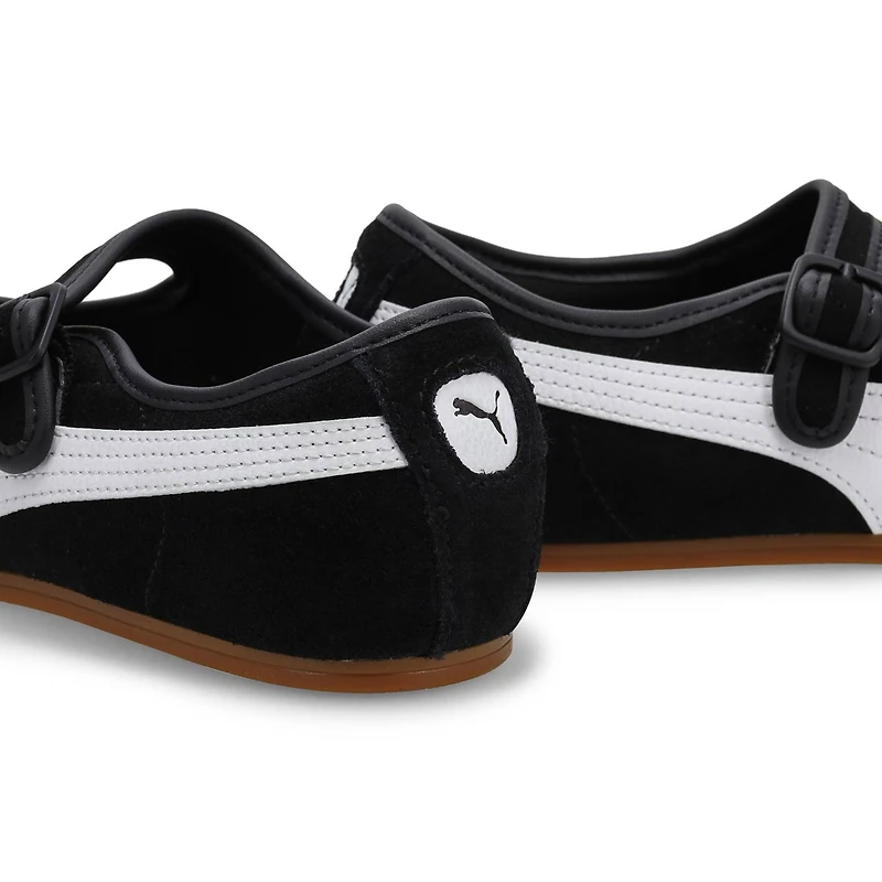 Women's Tacklette Ballet Flat - Black/White
