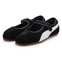 Women's Tacklette Ballet Flat - Black/White