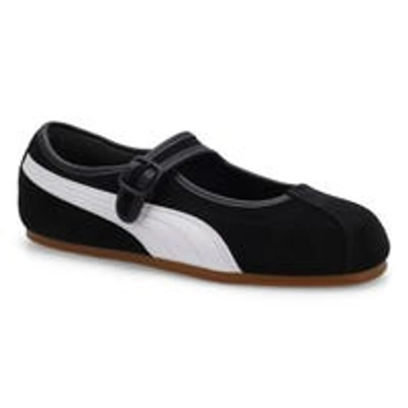 Women's Tacklette Ballet Flat - Black/White