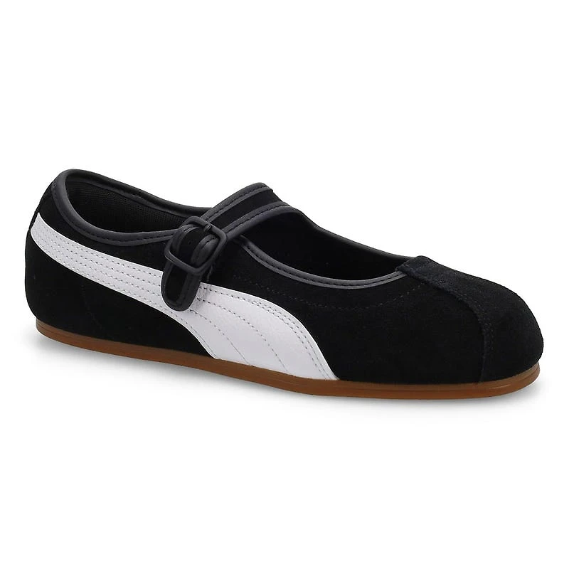 Women's Tacklette Ballet Flat - Black/White
