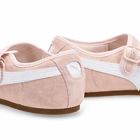 Women's Tacklette Ballet Flat - Black/White