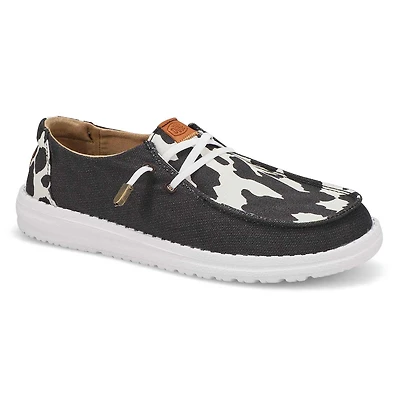 Women's Wendy Animal Shoe - Black/Cow
