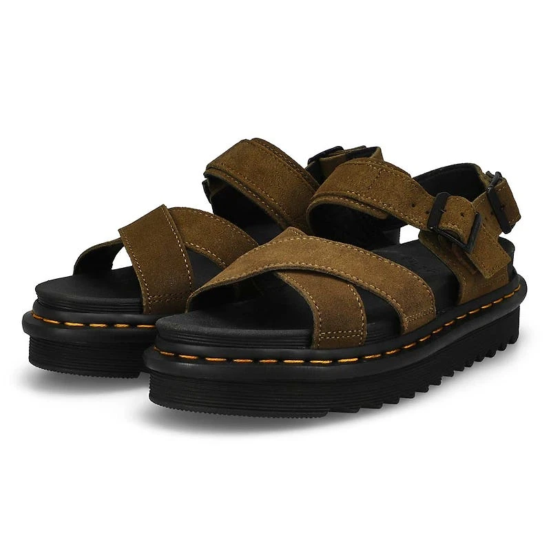 Women's Voss II 2 Strap Casual Sandal - Olive