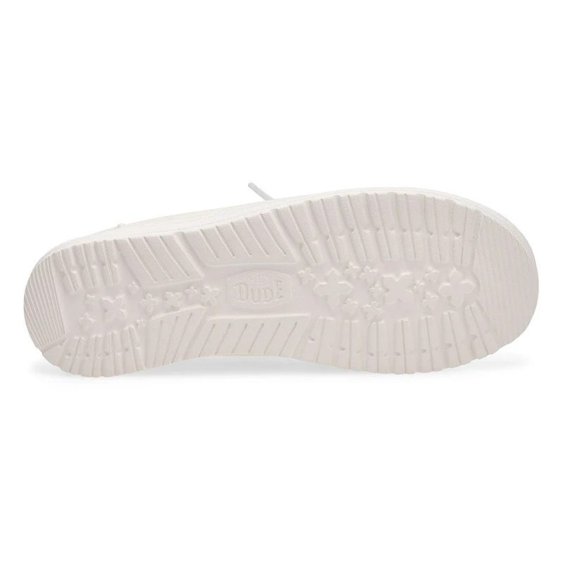 Women's Wendy Slip stretch canvas shoe - White