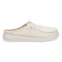 Women's Wendy Slip stretch canvas shoe - White