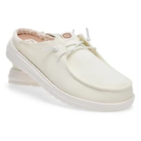 Women's Wendy Slip stretch canvas shoe - White