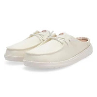 Women's Wendy Slip stretch canvas shoe - White