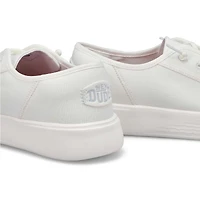 Basket dcontracte CODY M CANVAS, blanc/blanc, ho