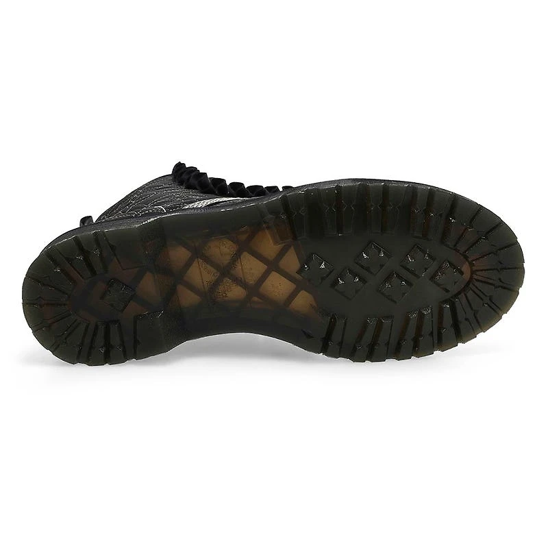 Women's  1460 Frill 8-Eye Boot - Black