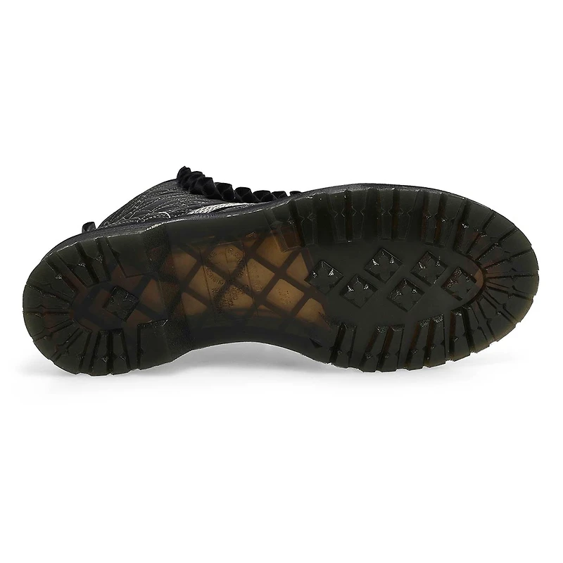 Women's  1460 Frill 8-Eye Boot - Black