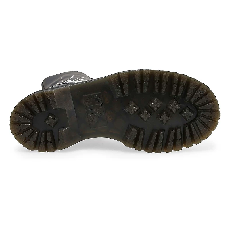 Botte à 8 œillets JADON HI SOLAR FLARE, noir, femm