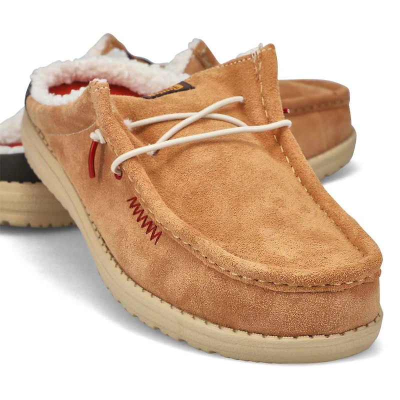 Men's Wally Slip Warmth On Shoe - Beige