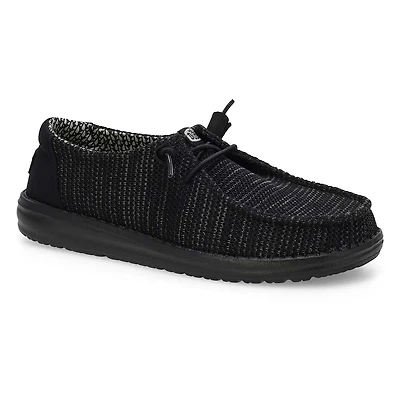 Women's  Wendy Stretch Sox Casual Shoe - Light Gre