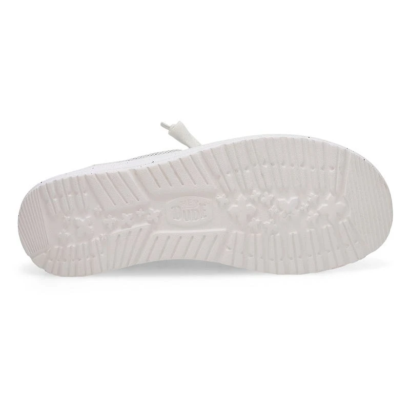 Women's  Wendy Stretch Sox Casual Shoe - Light Gre