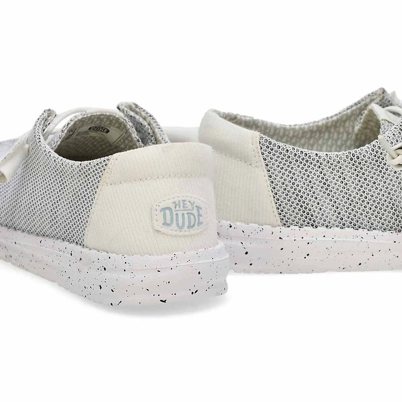 Women's  Wendy Stretch Sox Casual Shoe - Light Gre