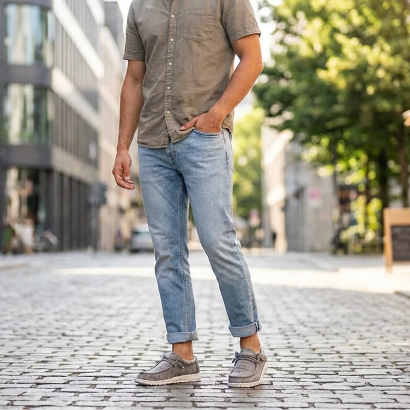 Men's Wally Stretch Sox Casual Shoe