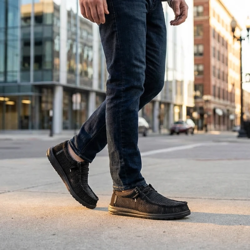 Men's Wally Stretch Sox Casual Shoe