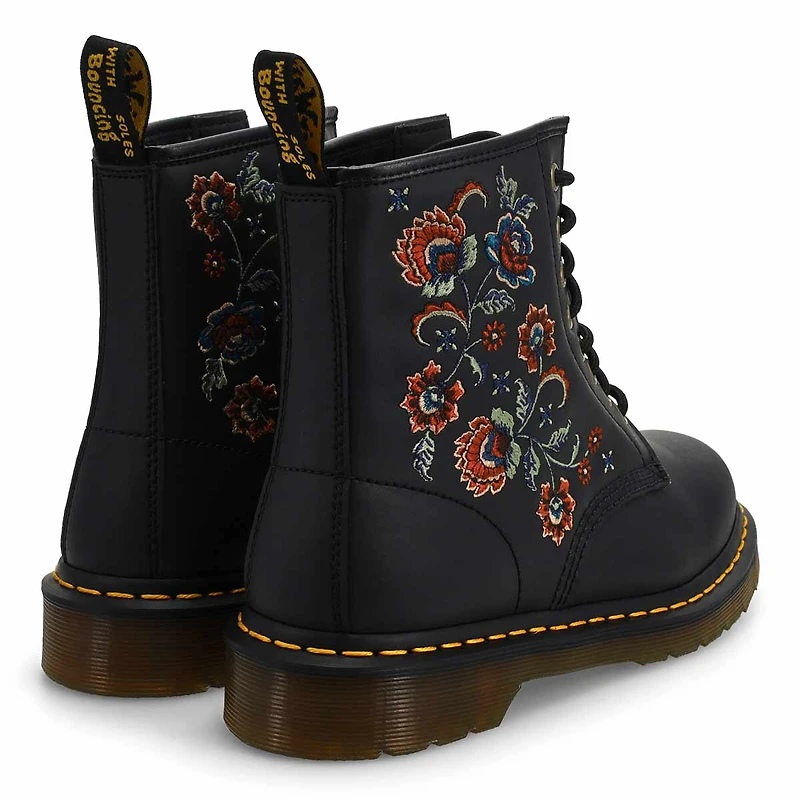 Botte militaire à 8 œillets 1460 VONDA, noir, femm