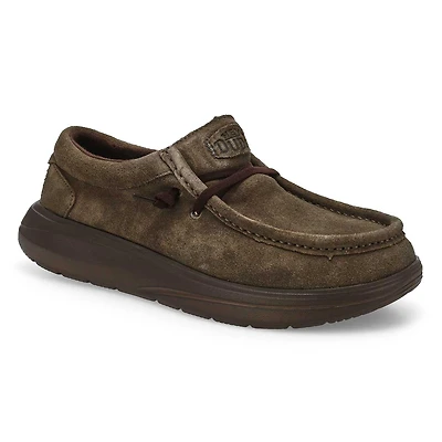 Flâneur décontracté WALLY COMF SUEDE, noir, hommes