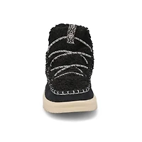 Women's Camden Suede Cozy Slip On Ankle Boot - Bla