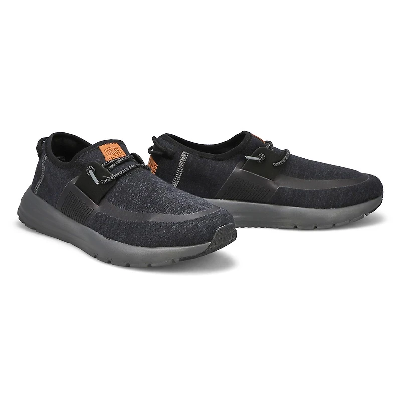 Men's Sirocco Knit Sneaker - Light Grey/White