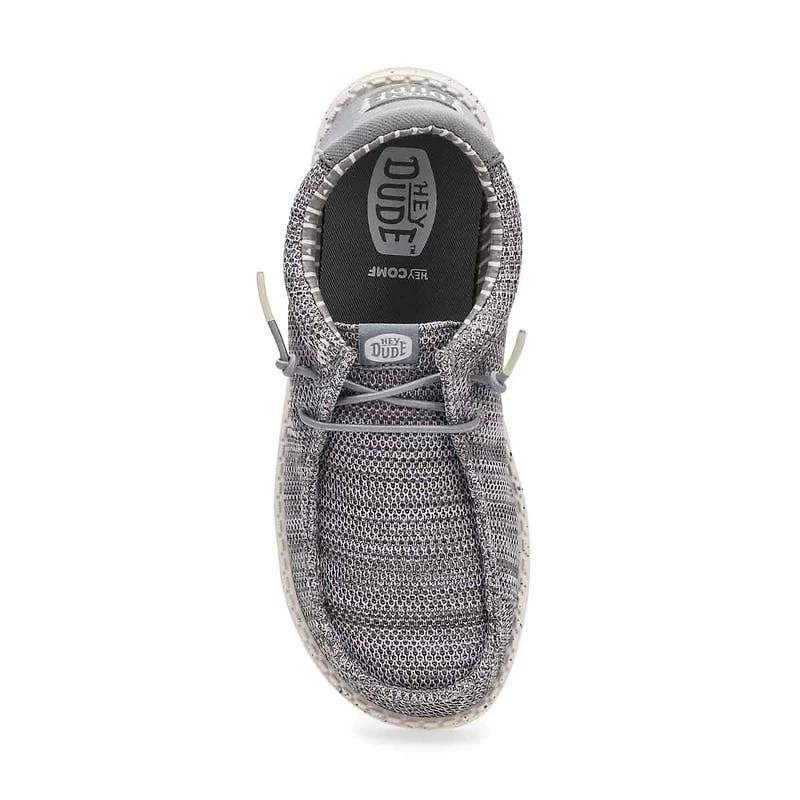 Kids'  Wally Y Stretch Sox casual shoe - Grey