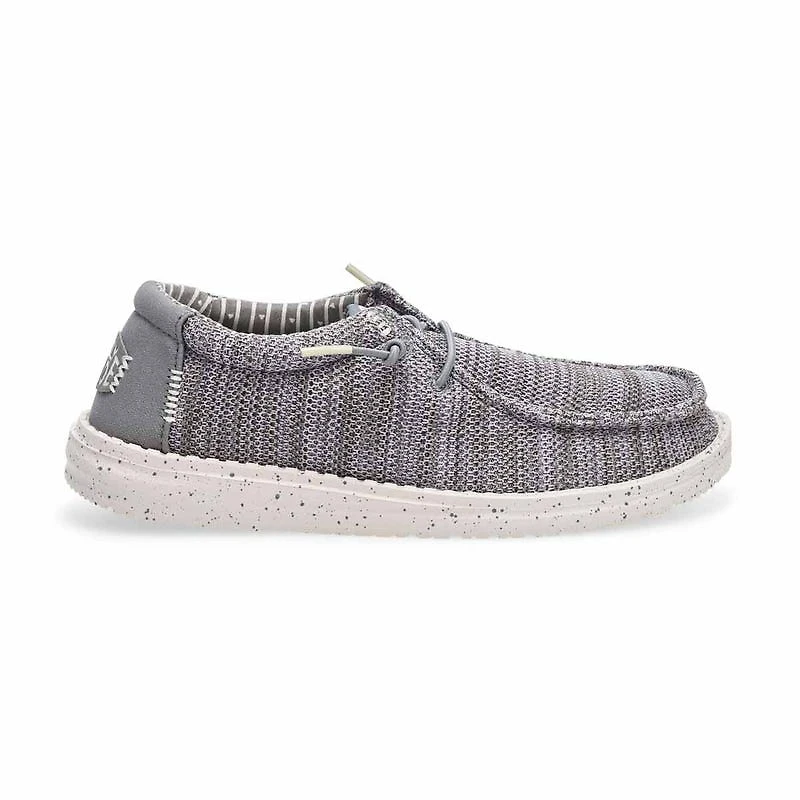 Kids'  Wally Y Stretch Sox casual shoe - Grey