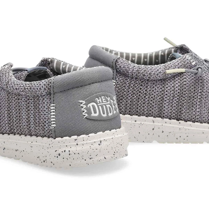 Kids'  Wally Y Stretch Sox casual shoe - Grey