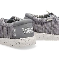 Kids'  Wally Y Stretch Sox casual shoe - Grey