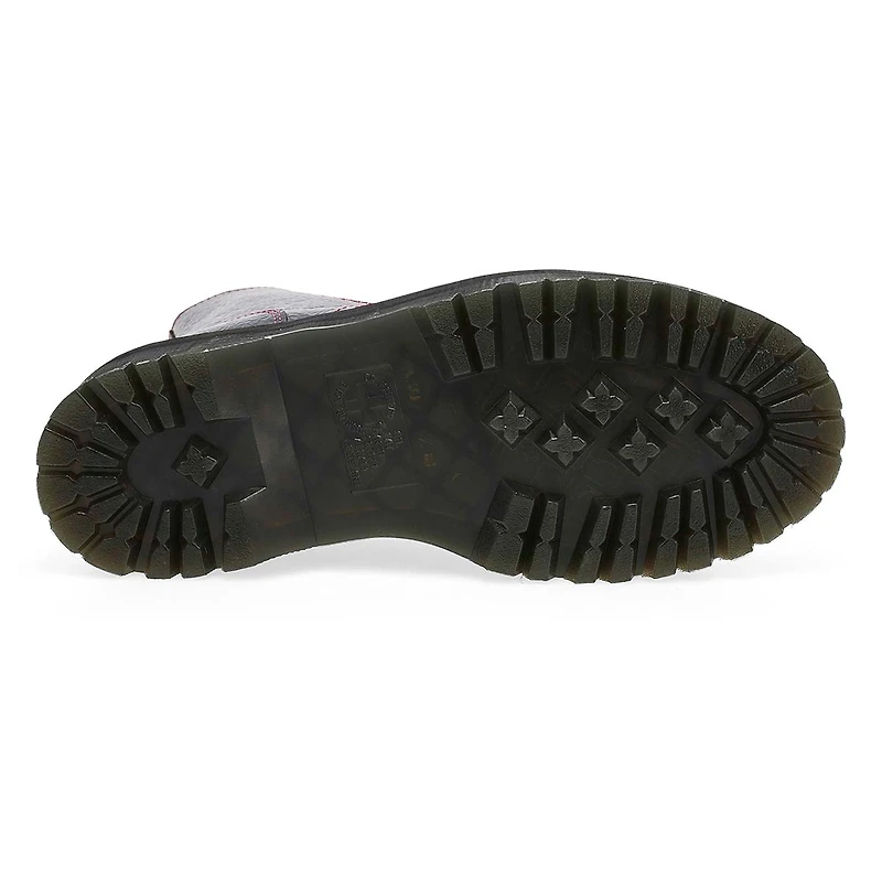 Women's Jadon Toe Plate 8-Eye Combat Boot - Black