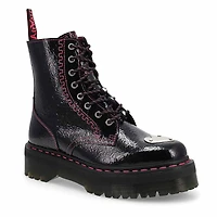 Women's Jadon Toe Plate 8-Eye Combat Boot - Black