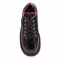 Women's Buzz 5 Eye Casual Platform Oxford - Black