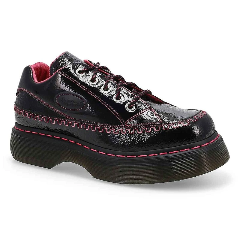 Women's Buzz 5 Eye Casual Platform Oxford - Black