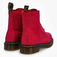 Bottes PASCAL à 8 œillets, cuir noir, femmes