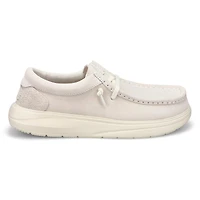 Women's Wendy Comf Suede Casual Shoe - Ivory