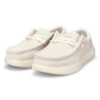 Women's Wendy Comf Suede Casual Shoe - Ivory