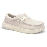 Women's Wendy Comf Suede Casual Shoe - Ivory