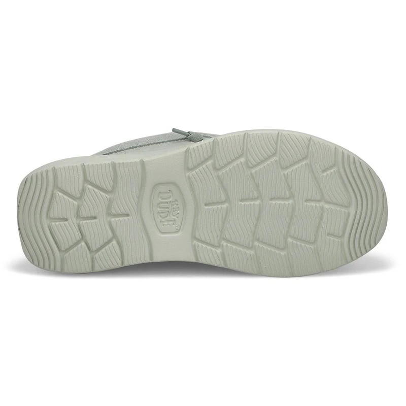 Women's Wendy Comf Suede Casual Shoe - Ivory