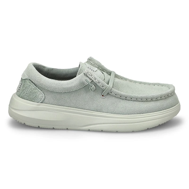 Women's Wendy Comf Suede Casual Shoe - Ivory