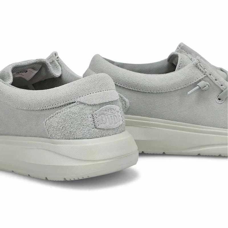 Women's Wendy Comf Suede Casual Shoe - Ivory