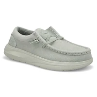 Women's Wendy Comf Suede Casual Shoe - Ivory