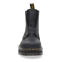 Unisex ZebZag Laceless Casual Boot - Black